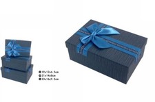 x 3 Pezzi Scatole Box Per