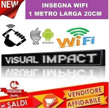 DISPLAY LED WIFI BIANCO