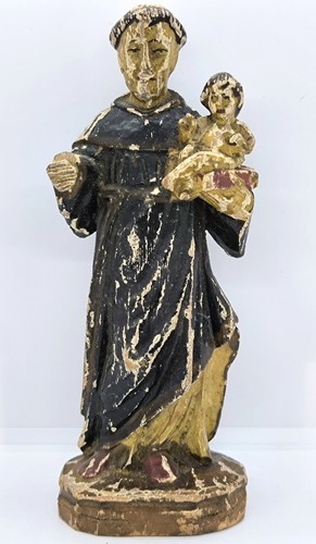 Antique saint anthony with - antique,