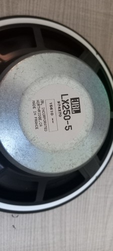 Jbl woofer 25cm - fa, coppia