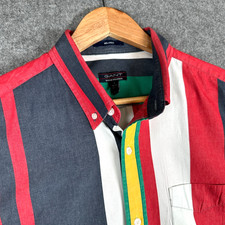 Camicia Gant uomo grande blu