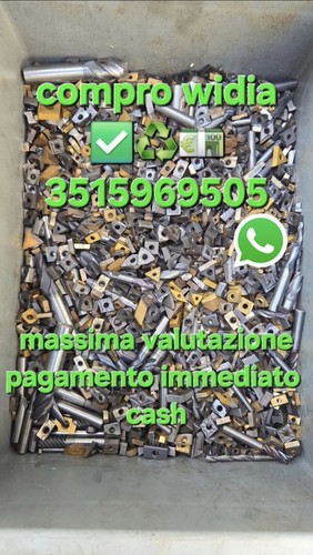 Compro widia metallo duro - compro,