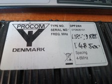 PROCOM DPF2/6H DUPLEXER 6 CELLE RADIO VHF ADATTO PER PONTI RADIO 4-6 MHZ SHIFT