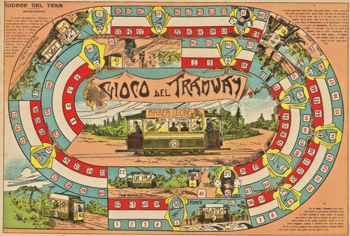 Gioco dell oca vintage - gioco,