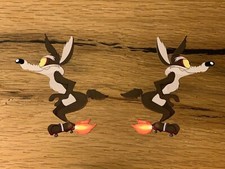 2 adesivi Coyote ROAD RUNNER