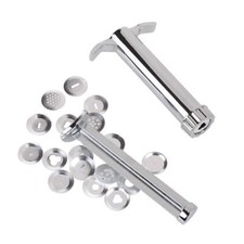 Estrusore argilla verde polimero pistola artigianale torta zucchero kit strumento con 19 dischi