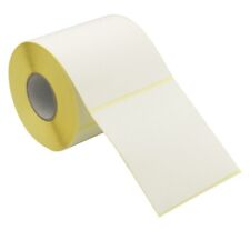 10 ROTOLI PER 5000 ETICHETTE ADESIVE 100x100 FORO 40 MM TERMICHE finlogic