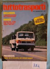  Tuttotrasporti   NUMERO 18 LUGLIO-AGOSTO 1981 Man Daf Astra RARISSIMO 