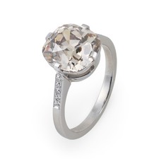 Anello Art Decò GIA 5,00