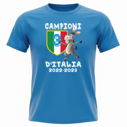Maglia azzurra napoli campioni - maglia,