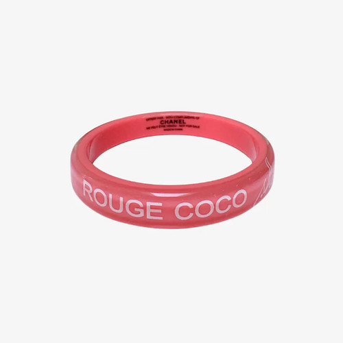 Bracciale chanel rosa acrilico - chanel,