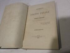 ENRICO PESSINA ELEMENTI DI DIRITTO PENALE NAPOLI MARGHIERI 1880