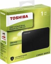 Memoria Esterna Portatile Hard Disk 1TB 1000 GB Ultra Compatta Slim USB 3.0 Cavo