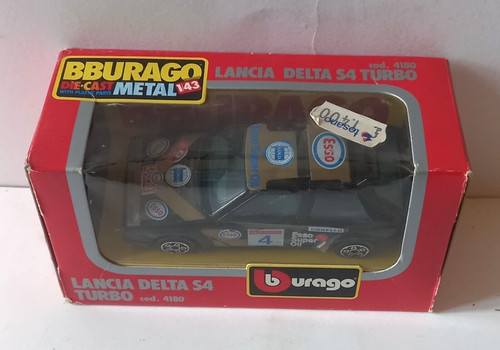 Burago diecast metal lancia - metal,