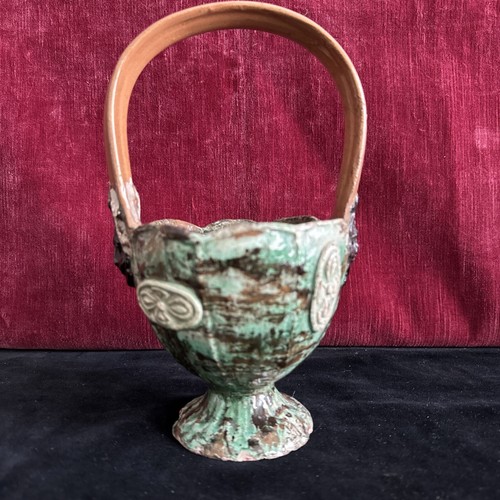 Antico scaldino ceramica - scaldino,