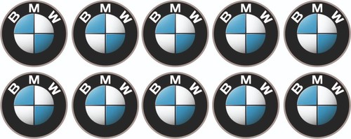 Adesivo bmw 10x2cm - adesivo,