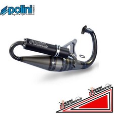 Marmitta Polini Scooter Team 4 MBK Booster 50 2T Minarelli Verticale