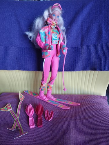 Barbie mattel petali rose - barbie, di
