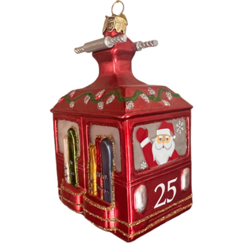 Babbo natale carrello - natale,