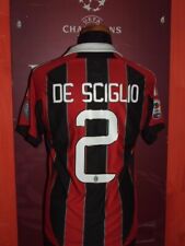 DE SCIGLIO MILAN 2012/2013 SHIRT MAGLIA CALCIO FOOTBALL SOCCER CAMISETA MAILLOT