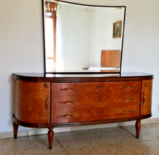 MOBILI CAMERA LETTO IN RADICA ANNI 50'