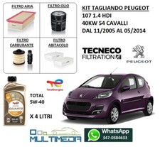 KIT TAGLIANDO FILTRI E OLIO