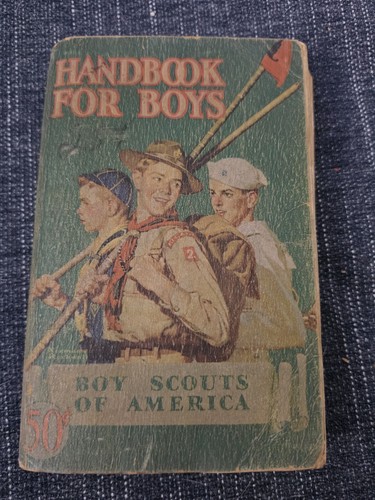 1942 first edition boy scouts - first,