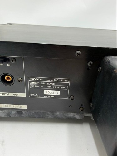 Lettore sony cdp - sony, cdp-555esd