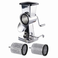 WESTMARK Macina Mandorle "Exclusive" con 2 Tamburi, Acciaio Inox