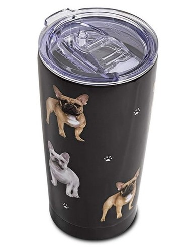 Bicchiere isolato bulldog - bicchiere,