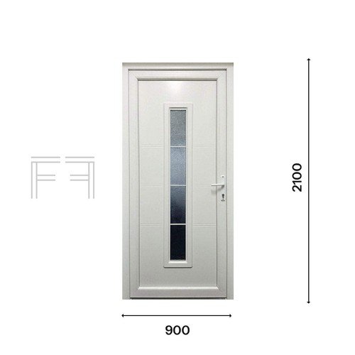 Fintex porta ingresso pvc - porta,
