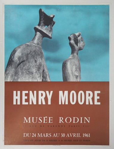 Affiche art henry moore - [affiche, d'art]