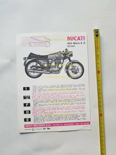 Ducati 450 mark desmo 1970 - 3,
