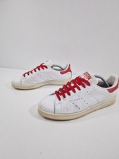 Adidas Stan Smith White Red Sneakers 2014 US 8.5