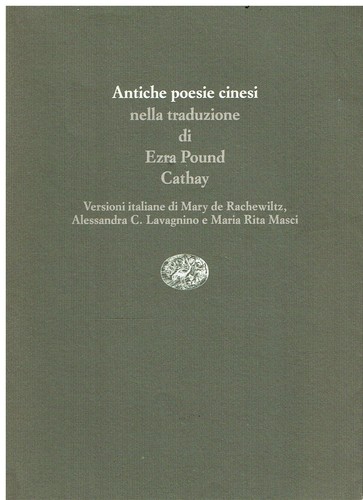Antiche poesie cinesi nella