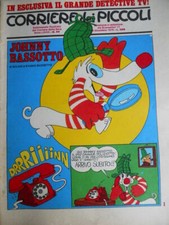 Corriere dei Piccoli 49 1976 Johnny Bassotto e La PIMPA