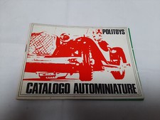 CATALOGO AUTOMINIATURE POLITOYS 