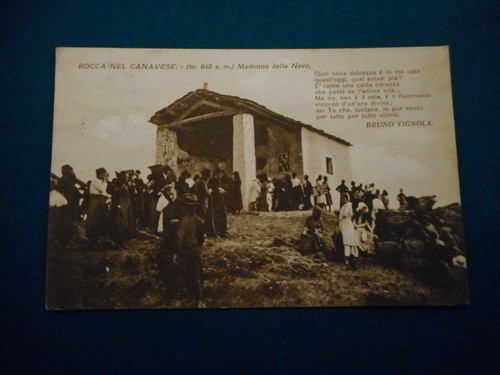 Cartolina vintage rocca - cartolina,