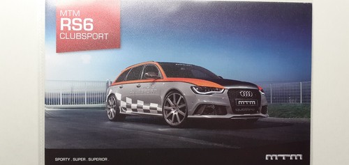 Mtm audi rs6 clubsport - audi,