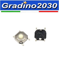 10x Micro Pulsante SMD PCB