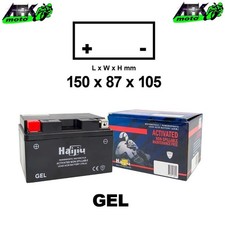 Batteria Gel HT12A=YT12A per