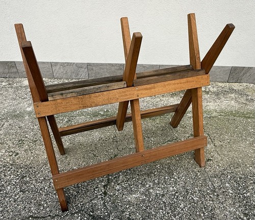 Cavalletto per taglio - taglio, legna