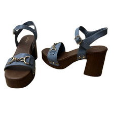 Scarpe donna blu CATWALK tacco