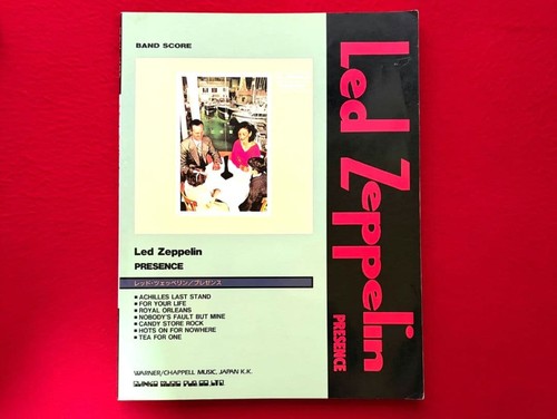 Led zeppelin presence band - zeppelin,