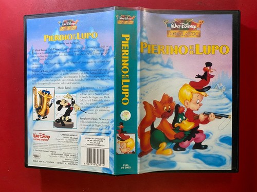Vhs walt disney pierino il - vhs, e