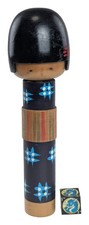 Bambola creativa Kokeshi in