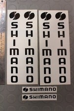 SHIMANO Lotto adesivi bici bicicletta vintage anni 90 fondo di magazzino