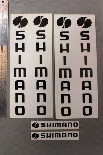 Shimano lotto adesivi bici - shimano,