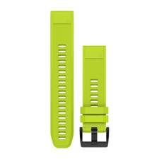GARMIN CINTURINO YELLOW SILICONE 22mm FENIX 5 QUATIX   010-12496-02