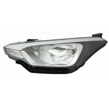 Faro Alogeno Destro H4 Nero